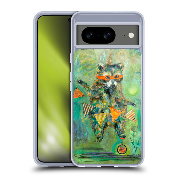 Wyanne Animals 2 Imposter Raccoon Soft Gel Case for Google Pixel 8