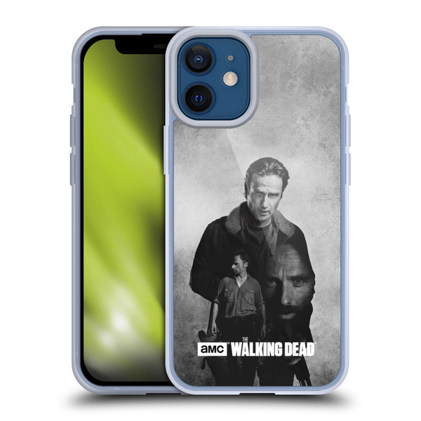 AMC The Walking Dead Double Exposure Rick Soft Gel Case for Apple iPhone 12 Mini