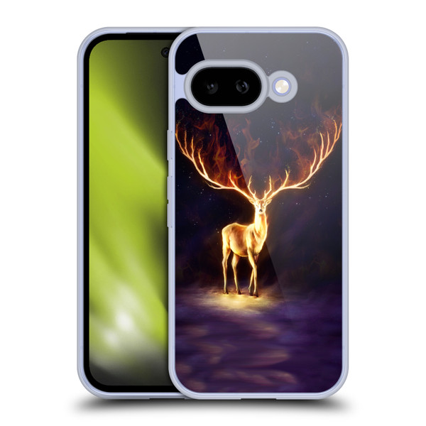 Jonas "JoJoesArt" Jödicke Wildlife Firewalker Soft Gel Case for Google Pixel 9A