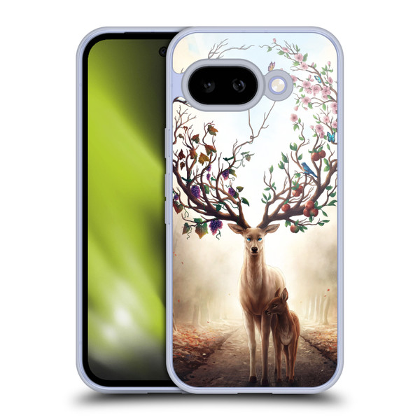 Jonas "JoJoesArt" Jödicke Wildlife Seasons Soft Gel Case for Google Pixel 9A