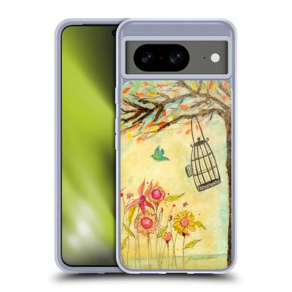 Wyanne Birds Free To Be Soft Gel Case for Google Pixel 8