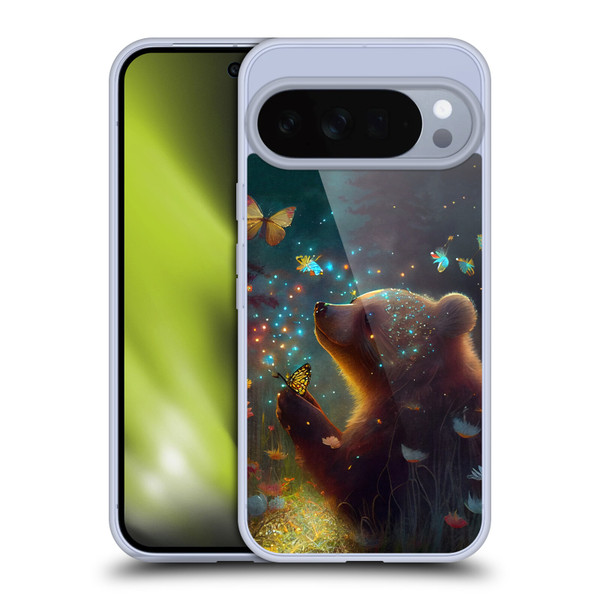 JK Stewart Art Bear Soft Gel Case for Google Pixel 10 Pro XL