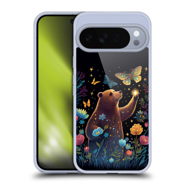 JK Stewart Art Bear Reaching Up Soft Gel Case for Google Pixel 10 Pro XL