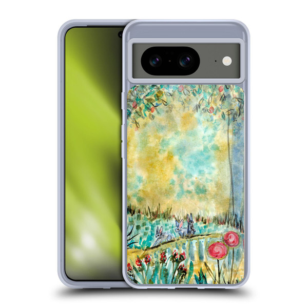 Wyanne Nature 2 Three Rabbits Soft Gel Case for Google Pixel 8