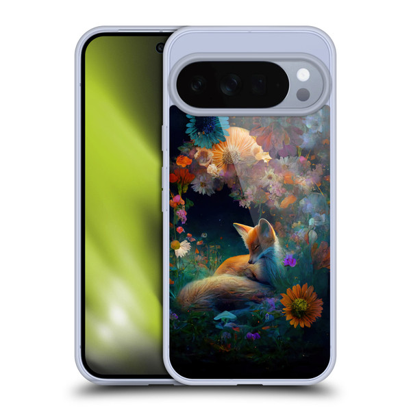 JK Stewart Art Fox Soft Gel Case for Google Pixel 10 Pro XL