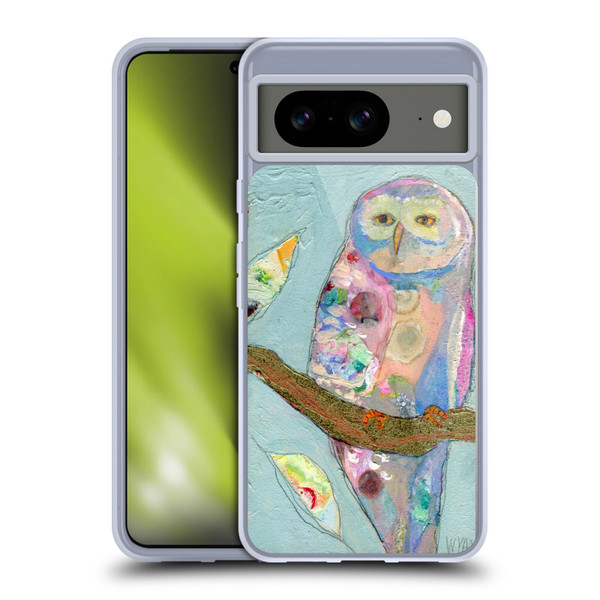 Wyanne Owl Watercolour Art Soft Gel Case for Google Pixel 8