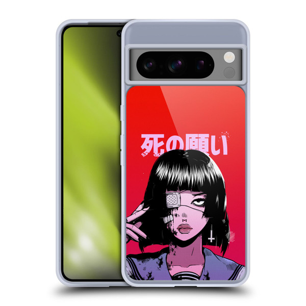 Zombie Makeout Club Art Eye Patch Soft Gel Case for Google Pixel 8 Pro