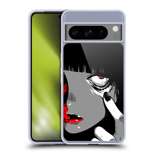 Zombie Makeout Club Art Eye Soft Gel Case for Google Pixel 8 Pro