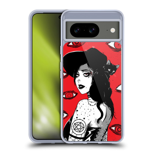 Zombie Makeout Club Graphics Black Makeup Soft Gel Case for Google Pixel 8