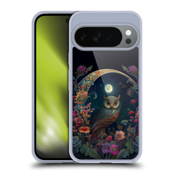 JK Stewart Key Art Owl Soft Gel Case for Google Pixel 10