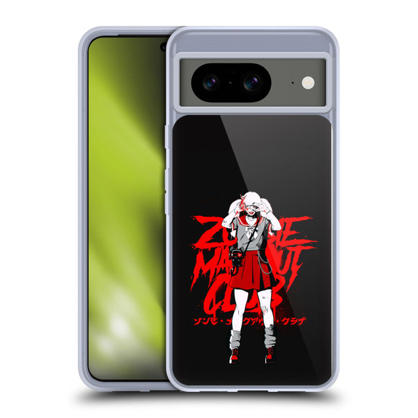 Zombie Makeout Club Graphics Uniform Soft Gel Case for Google Pixel 8