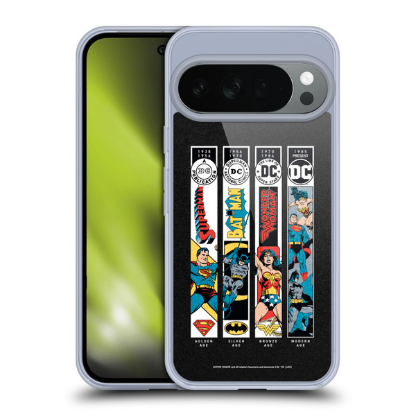Justice League DC Comics 90th Anniversary Trinity Soft Gel Case for Google Pixel 10