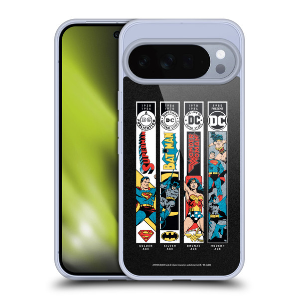 Justice League DC Comics 90th Anniversary Trinity Soft Gel Case for Google Pixel 10 Pro XL