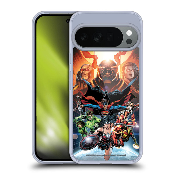 Justice League DC Comics Comic Book Covers #10 Darkseid War Soft Gel Case for Google Pixel 10