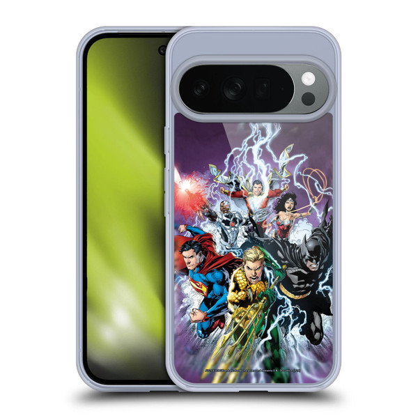 Justice League DC Comics Comic Book Covers New 52 #15 Soft Gel Case for Google Pixel 10