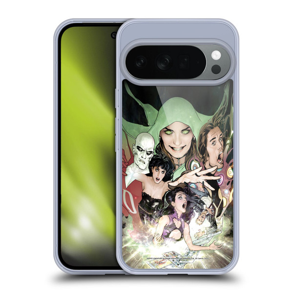 Justice League DC Comics Dark Comic Art #1 Group Soft Gel Case for Google Pixel 10