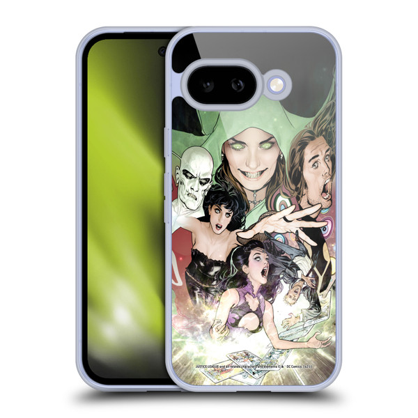 Justice League DC Comics Dark Comic Art #1 Group Soft Gel Case for Google Pixel 9A