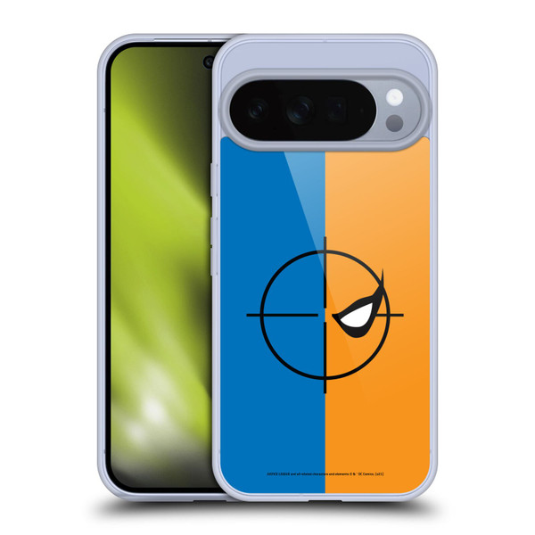 Justice League DC Comics Deathstroke Comic Art Logo Soft Gel Case for Google Pixel 10 Pro XL