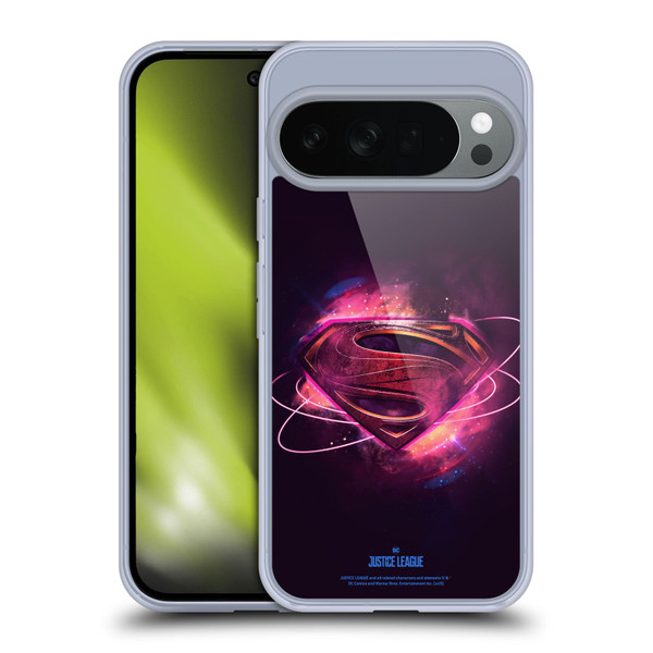 Justice League Movie Logos Superman 2 Soft Gel Case for Google Pixel 10