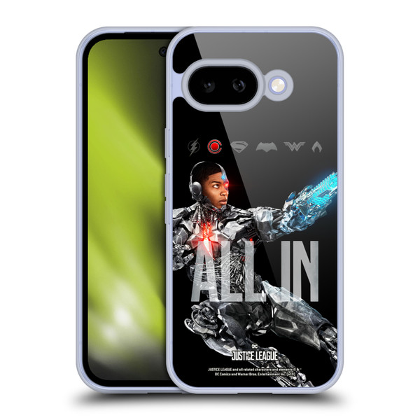 Justice League Movie Posters Cyborg Soft Gel Case for Google Pixel 9A