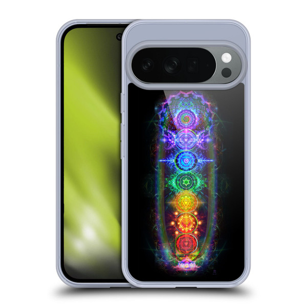 Jumbie Art Visionary Chakras Soft Gel Case for Google Pixel 10