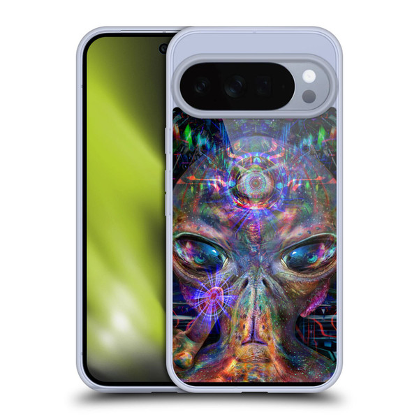 Jumbie Art Visionary Alien Soft Gel Case for Google Pixel 10 Pro XL