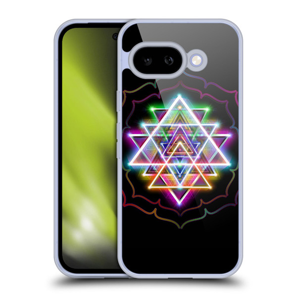 Jumbie Art Visionary Sri Yantra Soft Gel Case for Google Pixel 9A