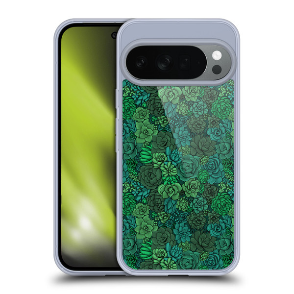 Katerina Kirilova Art Succulent Garden Soft Gel Case for Google Pixel 10