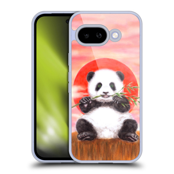 Kayomi Harai Graphic Art Panda Dawn Soft Gel Case for Google Pixel 9A