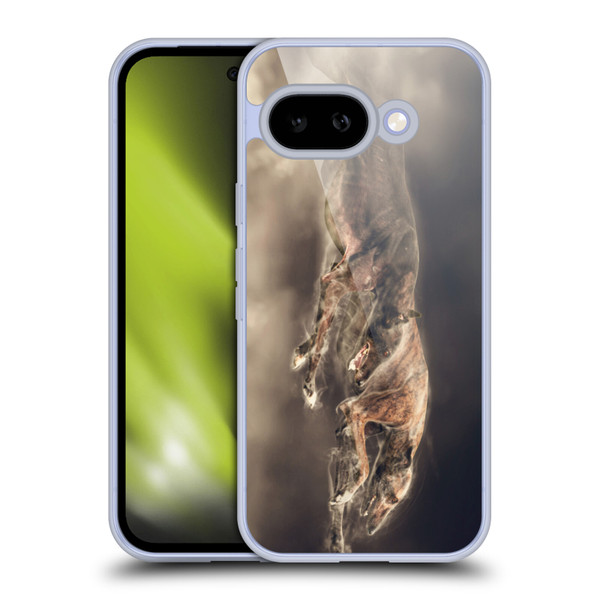 Klaudia Senator Animal Art Greyhound Soft Gel Case for Google Pixel 9A