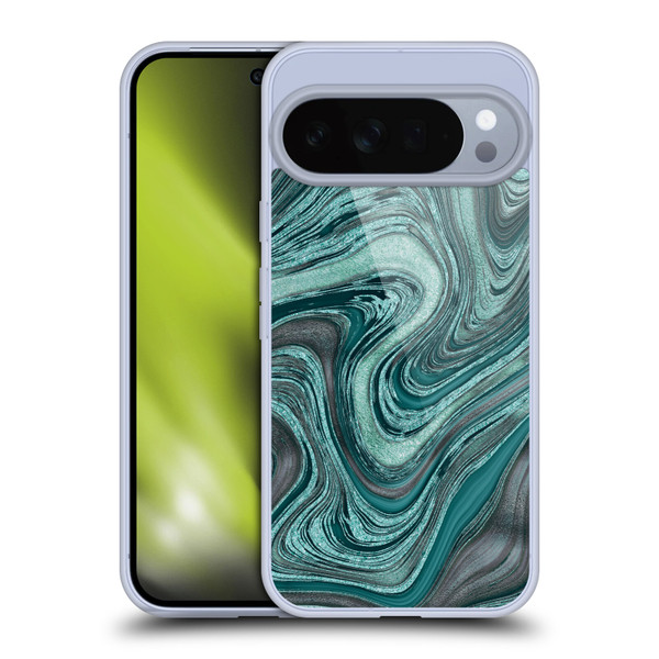 LebensArt Gemstone Marble Shiny River Soft Gel Case for Google Pixel 10 Pro XL