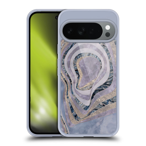 LebensArt Geo Liquid Marble Precious Waves Soft Gel Case for Google Pixel 10
