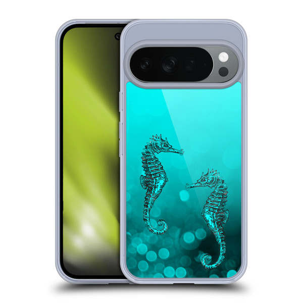 LebensArt Mix Art Seahorse Soft Gel Case for Google Pixel 10