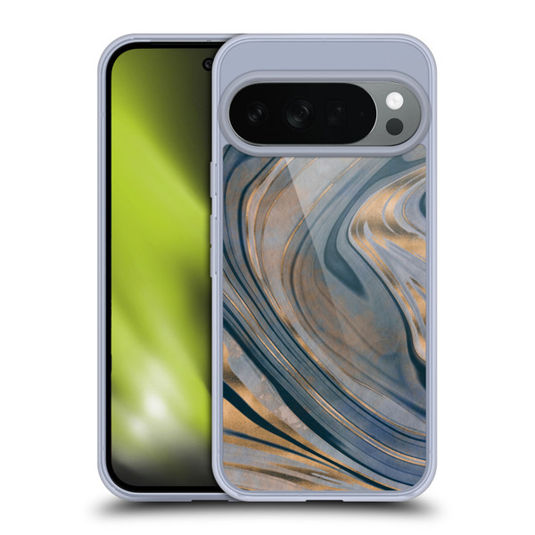 LebensArt Mineral Marble Gemstone Soft Gel Case for Google Pixel 10