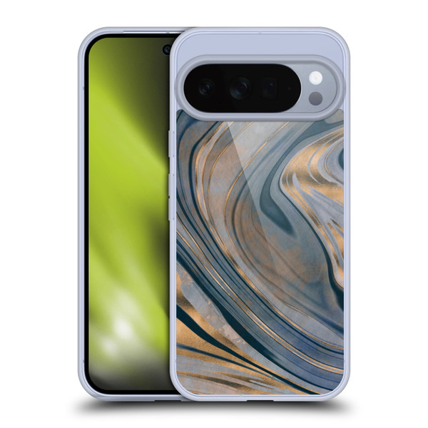 LebensArt Mineral Marble Gemstone Soft Gel Case for Google Pixel 10 Pro XL