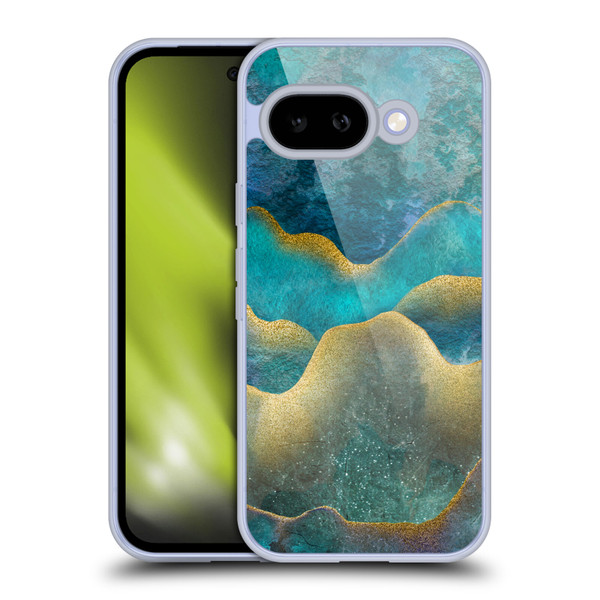 LebensArt Mineral Marble Wash Up Soft Gel Case for Google Pixel 9A