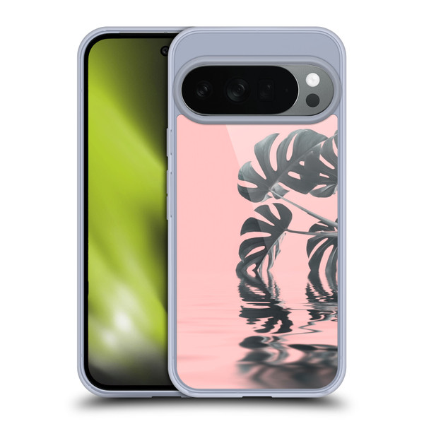 LebensArt Pastels Monstera Soft Gel Case for Google Pixel 10