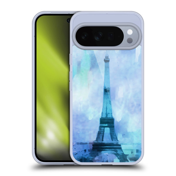 LebensArt Pastels Blue Soft Gel Case for Google Pixel 10 Pro XL