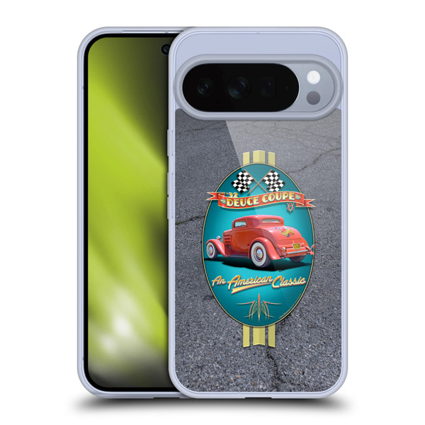 Larry Grossman Retro Collection Deuce Coupe Classic Soft Gel Case for Google Pixel 10 Pro XL