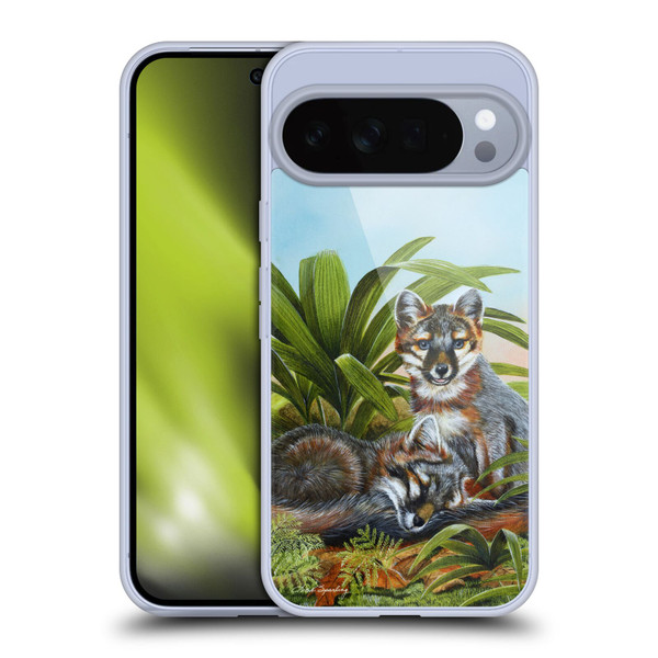 Lisa Sparling Creatures Red Fox Kits Soft Gel Case for Google Pixel 10 Pro XL