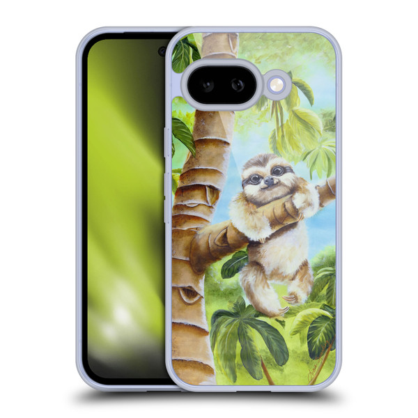 Lisa Sparling Creatures Cutest Sloth Soft Gel Case for Google Pixel 9A