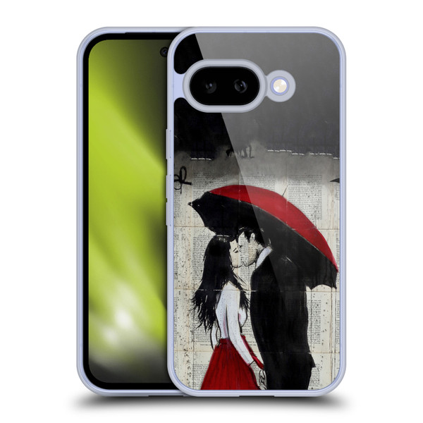 LouiJoverArt Red Ink A New Kiss Soft Gel Case for Google Pixel 9A