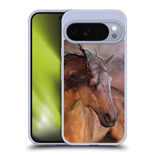 Laurie Prindle Western Stallion Brown Soft Gel Case for Google Pixel 10 Pro XL