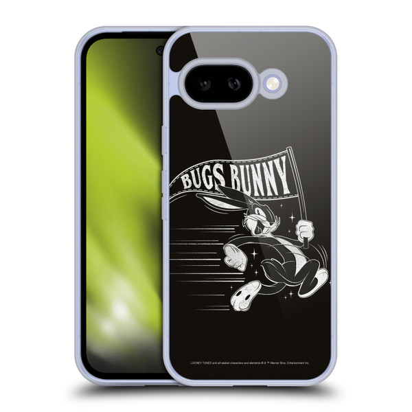 Looney Tunes Bugs Bunny Black And White Soft Gel Case for Google Pixel 9A