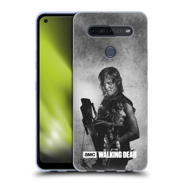 AMC The Walking Dead Double Exposure Daryl Soft Gel Case for LG K51S