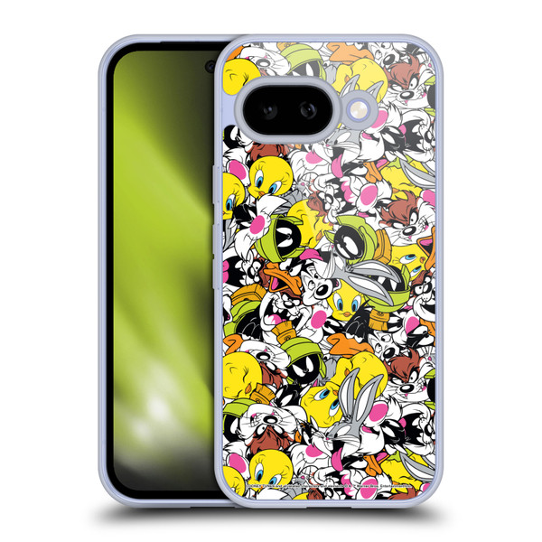 Looney Tunes Patterns Group Soft Gel Case for Google Pixel 9A