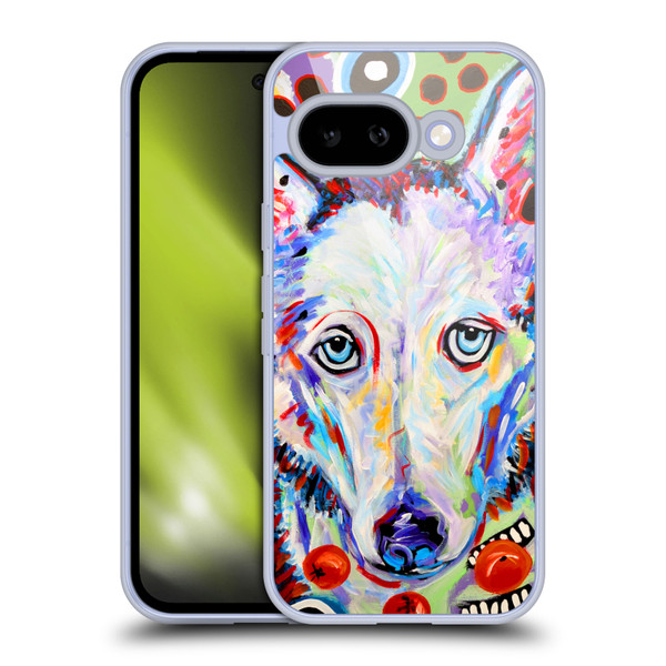 Mad Dog Art Gallery Dogs 2 Husky Doo Soft Gel Case for Google Pixel 9A