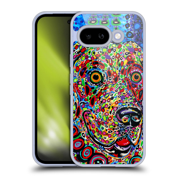 Mad Dog Art Gallery Dogs 2 Moon Soft Gel Case for Google Pixel 9A