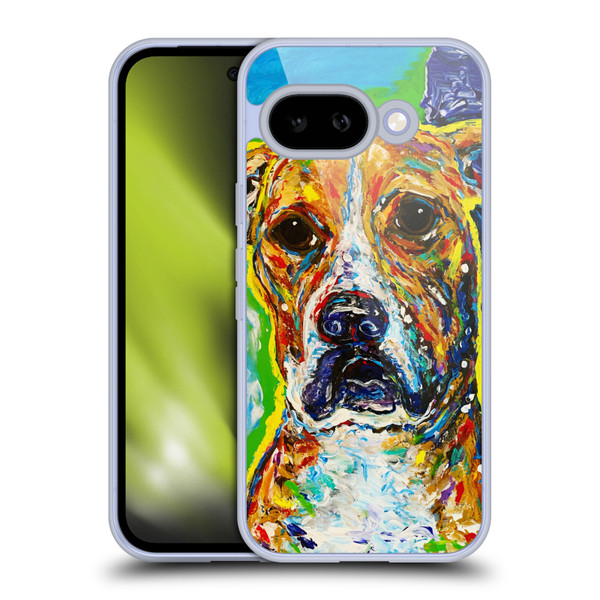 Mad Dog Art Gallery Dog 5 Boxer Soft Gel Case for Google Pixel 9A