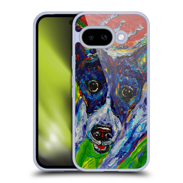 Mad Dog Art Gallery Dog 5 Staring Soft Gel Case for Google Pixel 9A